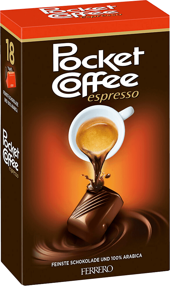 Pocket Coffee 18er Multipack